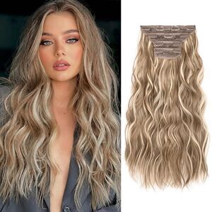 Natural Soft Synthetic Hairpieces Extension, 19C-176H004